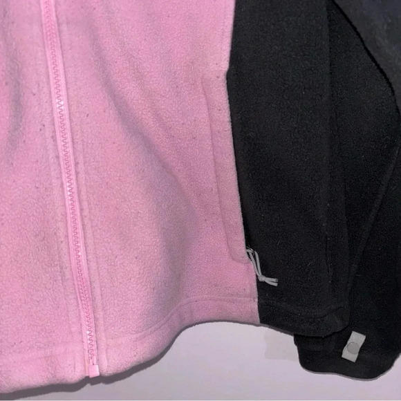 The North Face Light Pink and Black Breast Cancer Awareness Fleece Full Zip - Picture 10 of 12